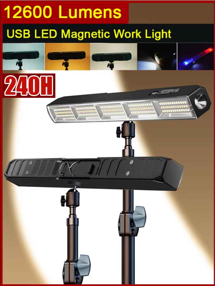 Power Bank - Wysokowydajna Magnetyczna Listwa LED 2026 Nowa