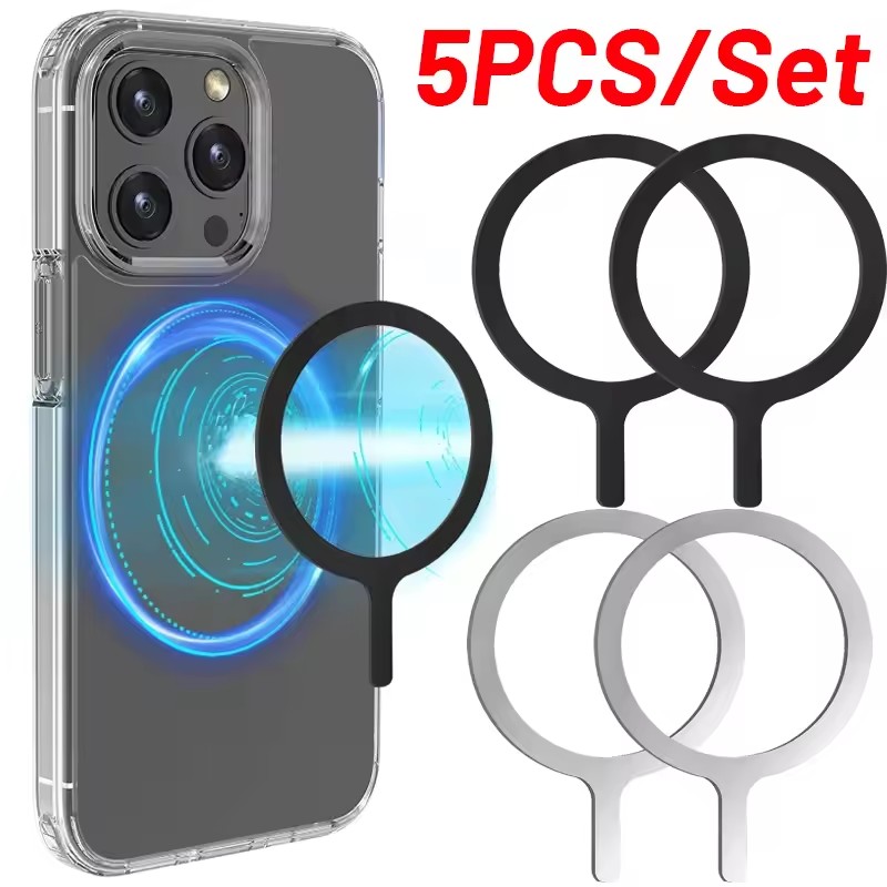 Wireless Charger - 5-1 szt. Pierścień naklejany do bezprzewodowego