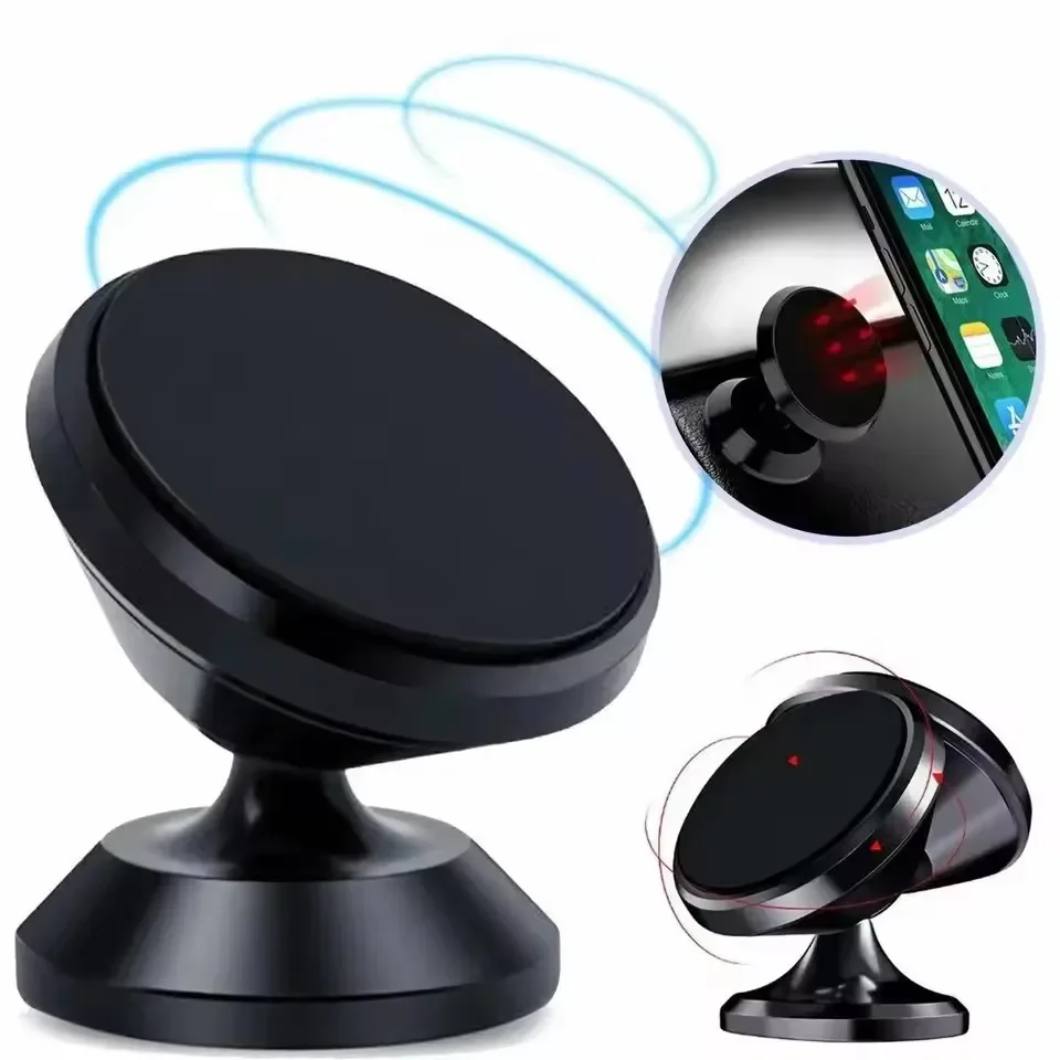 Usb Charger - Magnetyczny uchwyt samochodowy na telefon, mocowanie