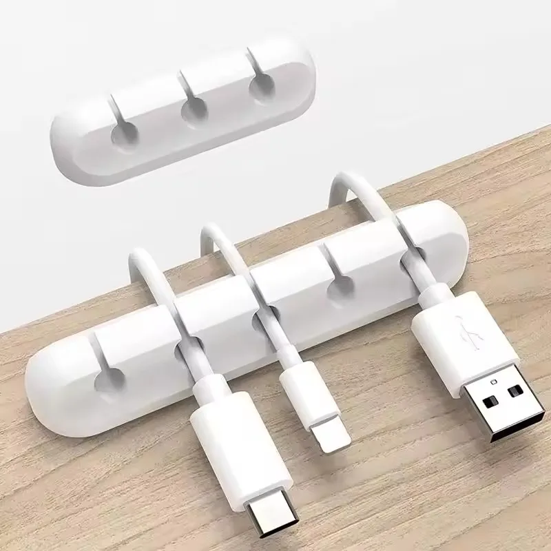 Usb Charger - Silikonowy organizer na kable USB, zwijacz