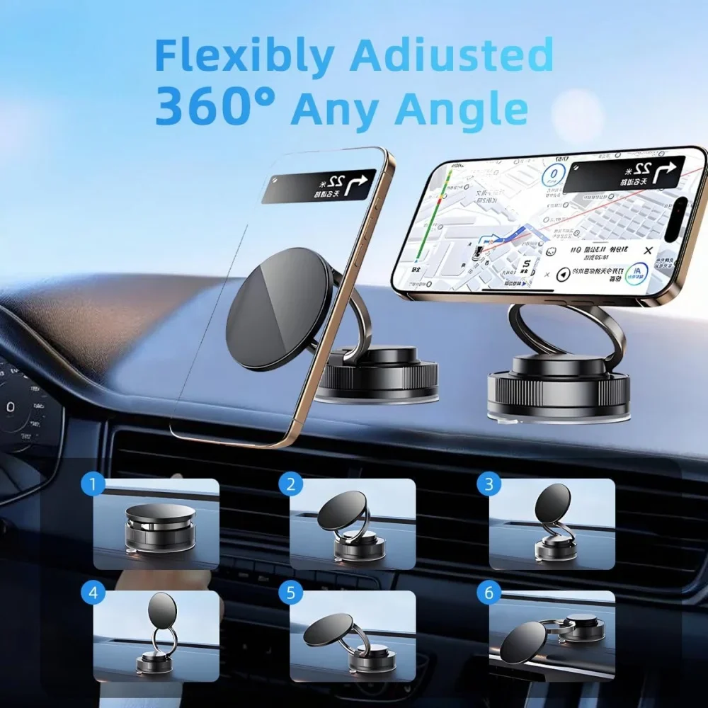 Ulepszona wersja 360 ° Magnety – Phone Holder recenzja i cena