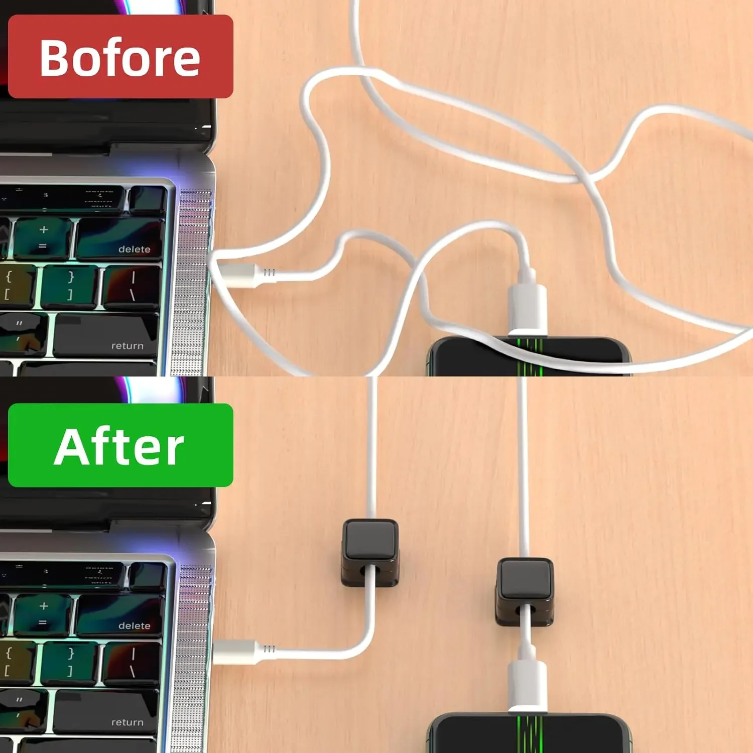 Mały organizer do kabli, magne – Cable Organizer recenzja i cena